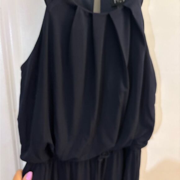 Enfocus Studios Navy Jumpsuit Sz 6 - Picture 2 of 8